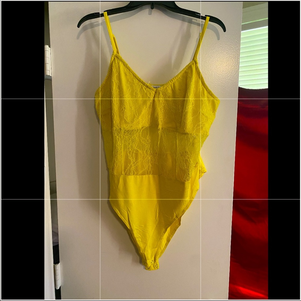 Forever21 Plus Size Lace bodysuit